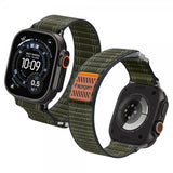 Spigen Apple Watch 44/45/46mm/Ultra 49mm ranneke WBF0 vihreä