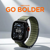 Spigen Apple Watch 44/45/46mm/Ultra 49mm ranneke WBF0 vihreä