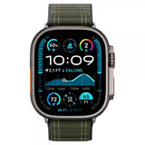 Spigen Apple Watch 44/45/46mm/Ultra 49mm ranneke WBF0 vihreä