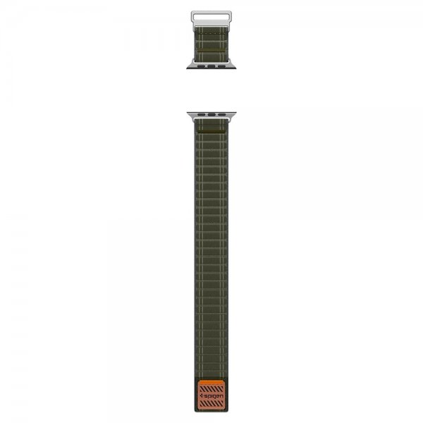 Spigen Apple Watch 44/45/46mm/Ultra 49mm ranneke WBF0 vihreä