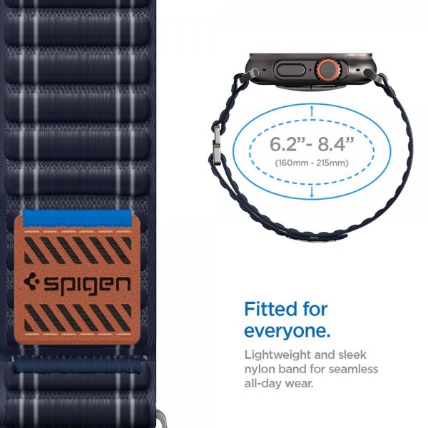 Spigen Apple Watch 44/45/46mm/Ultra 49mm ranneke WBF0 Navy