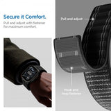 Spigen Apple Watch 44/45/46mm/Ultra 49mm ranneke WBF0 musta
