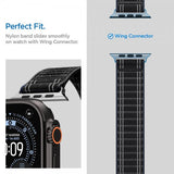 Spigen Apple Watch 44/45/46mm/Ultra 49mm ranneke WBF0 musta