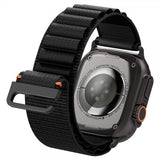 Spigen Apple Watch 44/45/46mm/Ultra 49mm ranneke WBF1 Musta