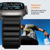 Spigen Apple Watch 44/45/46mm/Ultra 49mm ranneke WBF1 Musta