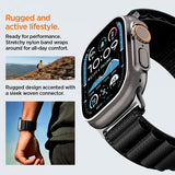 Spigen Apple Watch 44/45/46mm/Ultra 49mm ranneke WBF1 Musta
