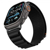 Spigen Apple Watch 44/45/46mm/Ultra 49mm ranneke WBF1 Musta
