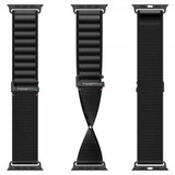 Spigen Apple Watch 44/45/46mm/Ultra 49mm ranneke WBF1 Musta