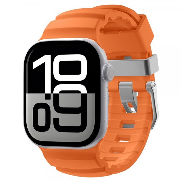 Spigen Apple Watch 44/45/46mm/Ultra 49mm ranneke WBS2, oranssi