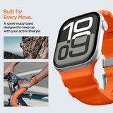 Spigen Apple Watch 44/45/46mm/Ultra 49mm ranneke WBS2, oranssi