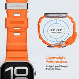 Spigen Apple Watch 44/45/46mm/Ultra 49mm ranneke WBS2, oranssi