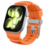 Spigen Apple Watch 44/45/46mm/Ultra 49mm ranneke WBS2, oranssi