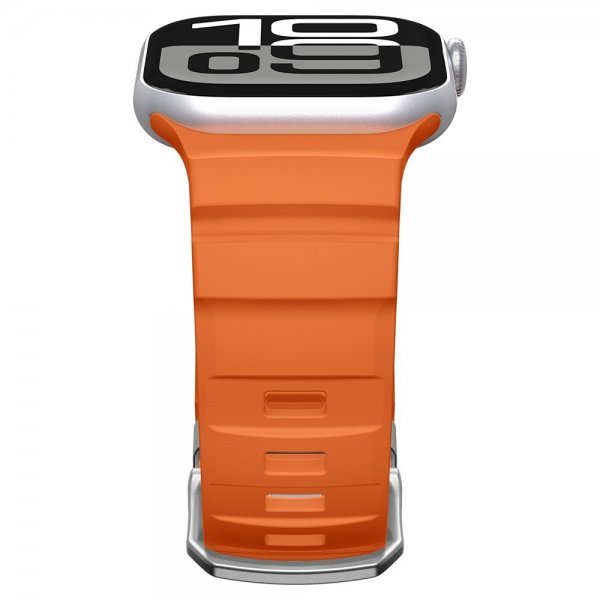 Spigen Apple Watch 44/45/46mm/Ultra 49mm ranneke WBS2, oranssi