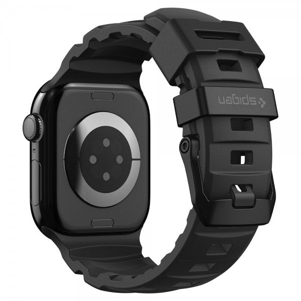Spigen Apple Watch 44/45/46mm/Ultra 49mm ranneke WBS2, musta