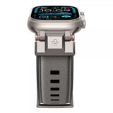 Spigen Apple Watch 44/45/46mm/Ultra 49mm ranneke DuraPro Armor Harmaa