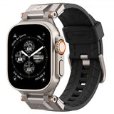 Spigen Apple Watch 44/45/46mm/Ultra 49mm ranneke DuraPro Armor Harmaa