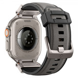 Spigen Apple Watch 44/45/46mm/Ultra 49mm ranneke DuraPro Armor Harmaa