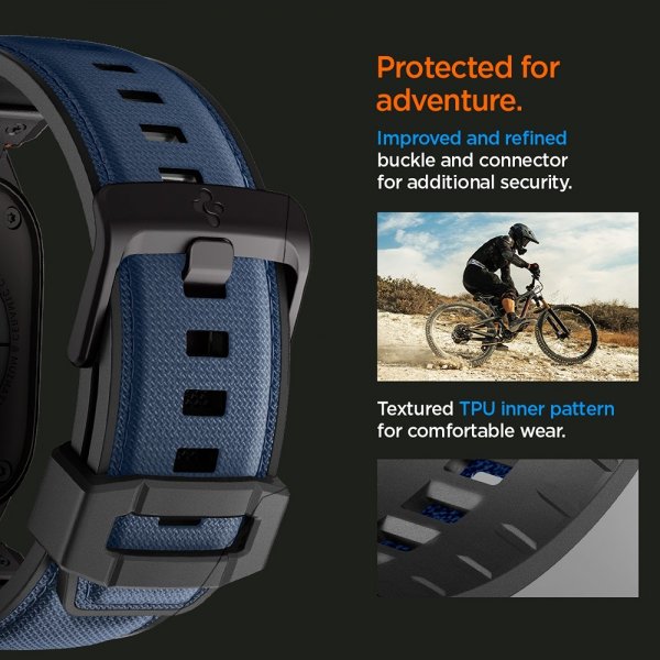 Spigen Apple Watch 44/45/46mm/Ultra 49mm ranneke DuraPro Armor Navy Blue