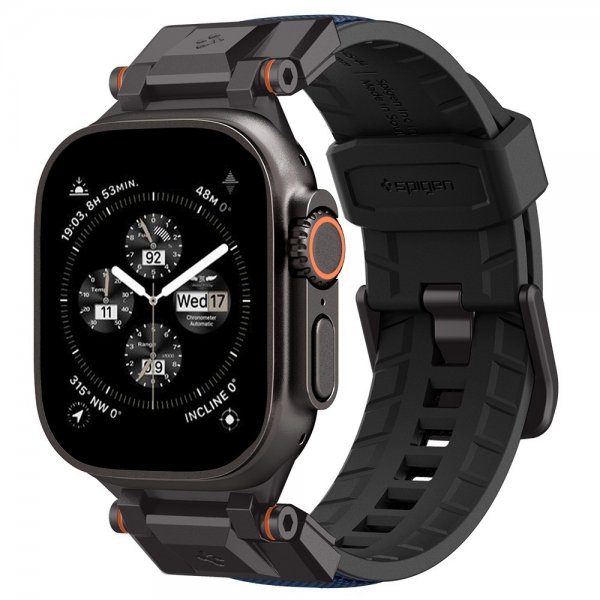 Spigen Apple Watch 44/45/46mm/Ultra 49mm ranneke DuraPro Armor Navy Blue