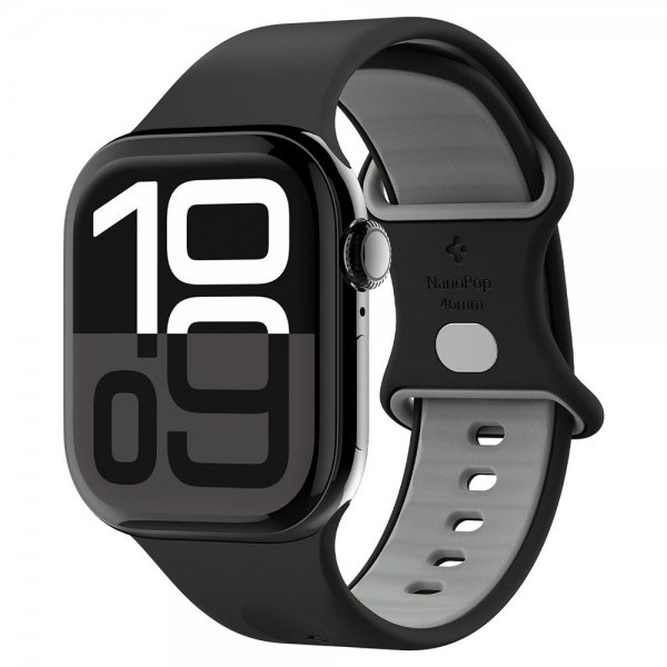 Spigen Apple Watch 44/45/46mm/Ultra 49mm ranneke Nano Pop Black Sesame