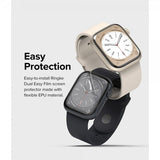 Ringke Apple Watch 44/45 mm näytönsuoja Dual Easy Film 3-pakkaus