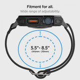 Spigen Apple Watch 45mm ranneke ja kuori Lite Fit Pro Matte Black