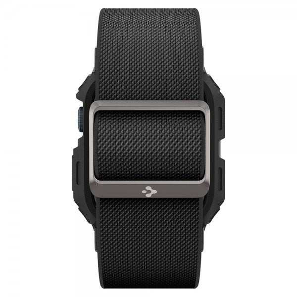 Spigen Apple Watch 45mm ranneke ja kuori Lite Fit Pro Matte Black