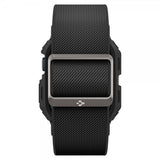 Spigen Apple Watch 45mm ranneke ja kuori Lite Fit Pro Matte Black