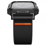 Spigen Apple Watch 45mm ranneke ja kuori Lite Fit Pro Matte Black