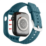 Apple Watch 45mm Ranneke, kudottu, turkoosi