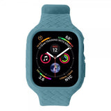 Apple Watch 45mm Ranneke, kudottu, turkoosi