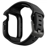 Spigen Apple Watch 45 mm kuori ja ranneke Liquid Air Pro, musta