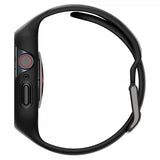Spigen Apple Watch 45 mm kuori ja ranneke Liquid Air Pro, musta