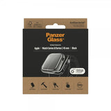 PanzerGlass Apple Watch 45mm Kuori näytönsuojalla Full Body Protector Musta