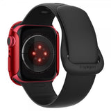 Spigen Apple Watch 45mm Thin Fit Metallic Red -suojakuori