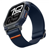 Spigen Apple Watch 46mm (Series 10/11) ranneke ja suojakotelo Lite Fit Pro Navy Blue