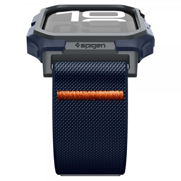 Spigen Apple Watch 46mm (Series 10/11) ranneke ja suojakotelo Lite Fit Pro Navy Blue