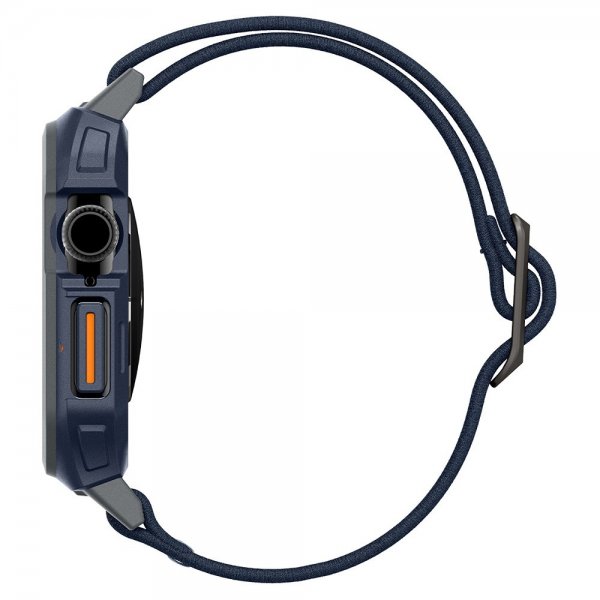 Spigen Apple Watch 46mm (Series 10/11) ranneke ja suojakotelo Lite Fit Pro Navy Blue
