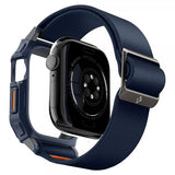 Spigen Apple Watch 46mm (Series 10/11) ranneke ja suojakotelo Lite Fit Pro Navy Blue