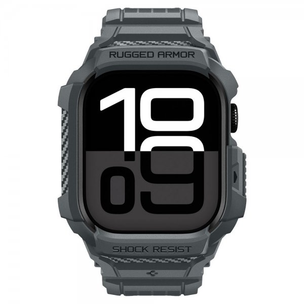 Spigen Apple Watch 46mm (Series 10/11) ranneke Rugged Armor Pro 2 Dark Gray
