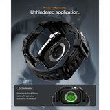 Spigen Apple Watch 46mm (Series 10/11) ranneke Rugged Armor Pro 2 Matte Black
