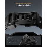 Spigen Apple Watch 46mm (Series 10/11) ranneke Rugged Armor Pro 2 Matte Black