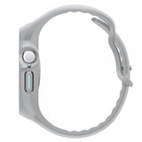 Spigen Apple Watch 46 mm (Series 10/11) Suojakuori ja ranneke Liquid Air Pro Harmaa