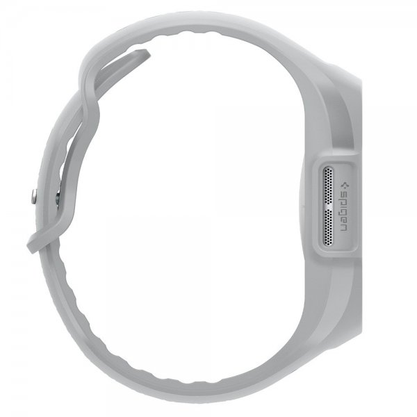 Spigen Apple Watch 46 mm (Series 10/11) Suojakuori ja ranneke Liquid Air Pro Harmaa