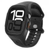 Spigen Apple Watch 46 mm (Series 10/11) kuori ja ranneke Liquid Air Pro Matte Black