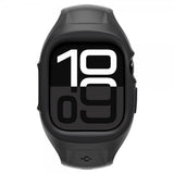 Spigen Apple Watch 46 mm (Series 10/11) kuori ja ranneke Liquid Air Pro Matte Black