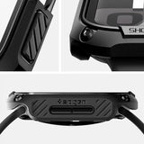 Spigen Apple Watch 46mm (Series 10/11) kuori ja näytönsuoja Tough Armor musta