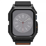 Spigen Apple Watch 46mm (Series 10/11) Ranneke ja Kuori Lite Fit Pro Matte Black