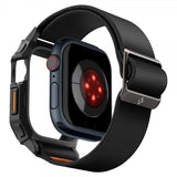 Spigen Apple Watch 46mm (Series 10/11) Ranneke ja Kuori Lite Fit Pro Matte Black