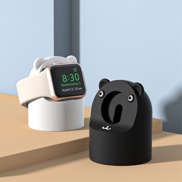 Apple Watch -laturitelakka, karhu, mintunvihreä